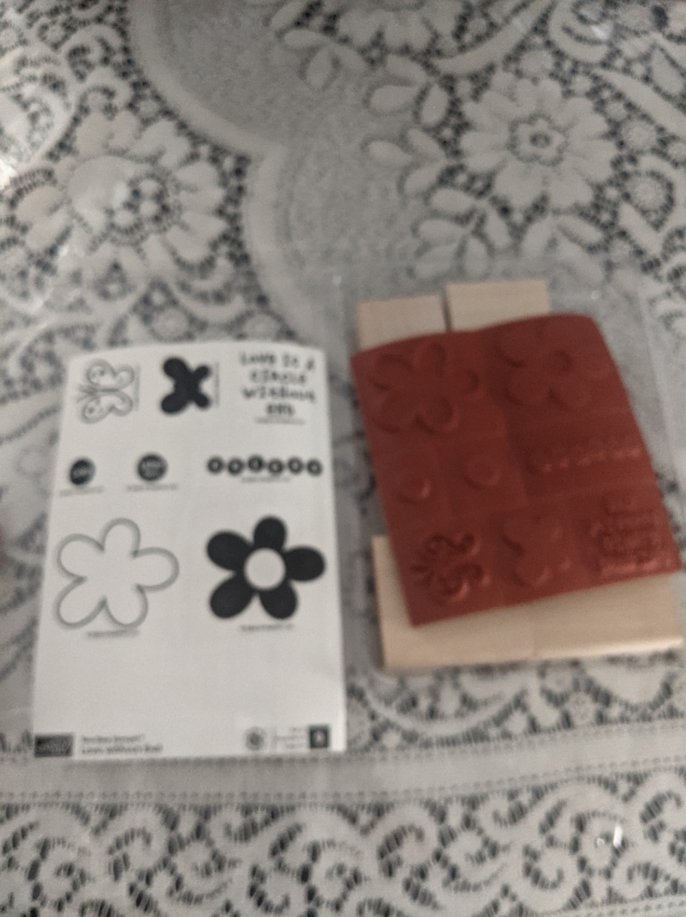 Retired Stampin' Up! Set Love Without End DIY Scrapbooking Crafts Wedding Gift